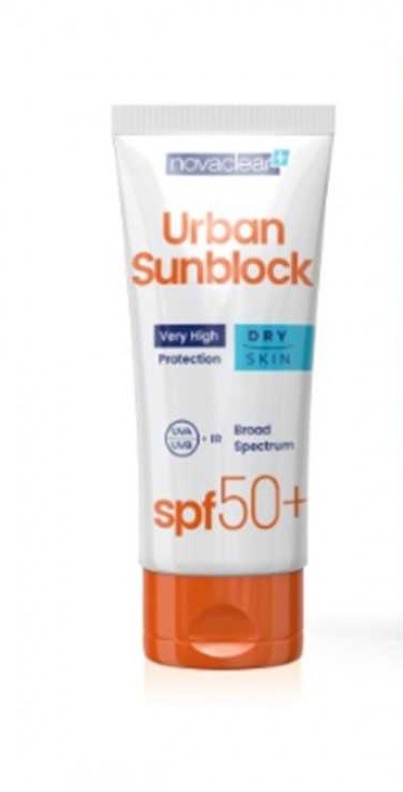 NOVACLEAR  URBAN SUNBLOCK SENSITIVE SKIN SPF50+ 40ML