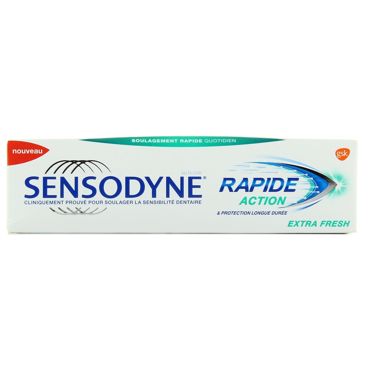 SENSODYNE DENTIFRICE RAPIDE EXTRA FRESH, 75ml