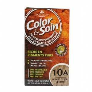 COLOR & SOIN COLORATION BLOND CLAIR CENDRE 10A-pharmashop