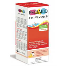 PEDIAKID FER+VITAMINES B SIROP 125ML