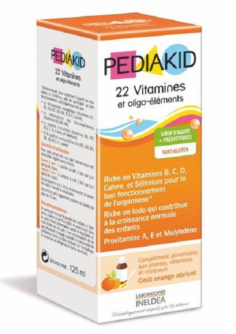 PEDIAKID 22 VITAMINES & OLIGO-ELEMENTS 125 ML