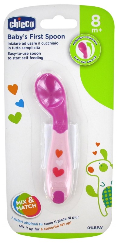CHICCO CUILLERE SILICONE, , VERT, 8m+