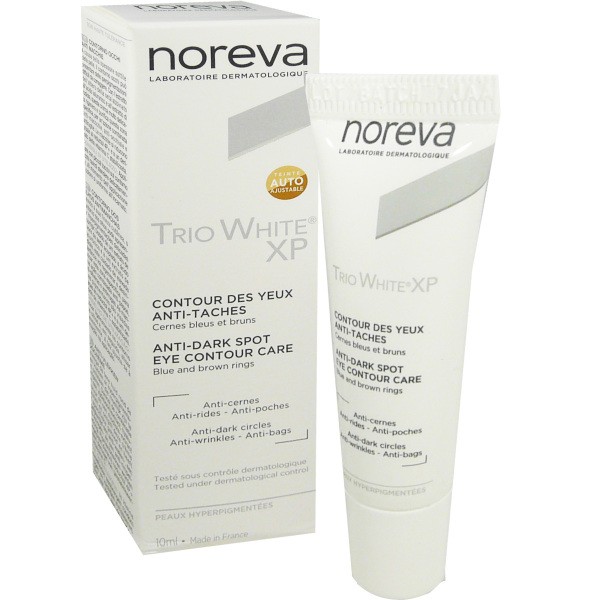 Noreva trio white xp contour yeux