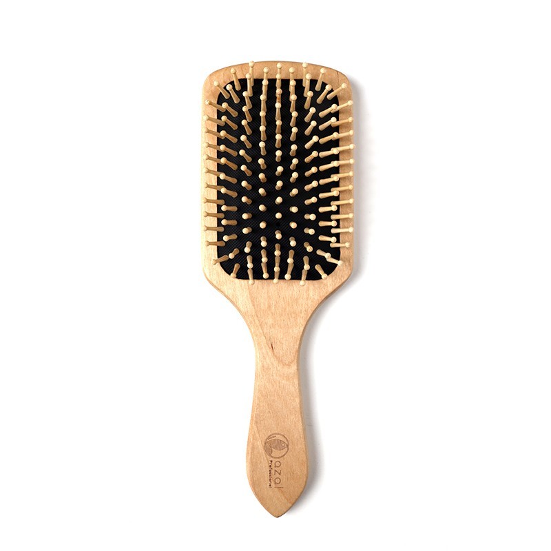 AZAL Brosse Cheveux En Bois