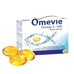 VITAL OMEVIE OMEGA 3 500 30 CAPSULES-pharmashop