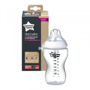 TOMMEE TIPPEE BIBERON BLANC 3M+ 340ML