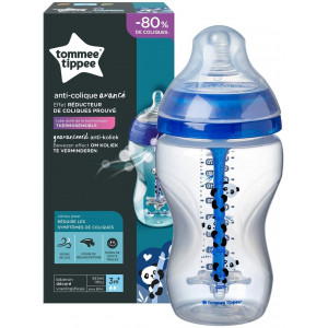TOMMEE TIPPEE BIBERON ANTI-COLIQUE BLEU 3M+ 340ML