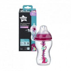 TOMMEE TIPPEE BIBERON ADVANCED ANTI-COLIQUE ROSE 3M+ 340ML
