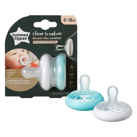 TOMMEE TIPPEE CLOSE TO NATURE 2 SUCETTES 6-18M