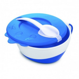 CANPOL BABIES BOL 350ML AVEC COUCIE ET CUILLER AVEC COUVERCLE