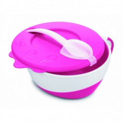CANPOL BABIES BOL 350ML AVEC COUCIE ET CUILLER AVEC COUVERCLE