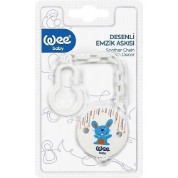 WEE BABY SOOTHER CHAIN WITH DECOR 901