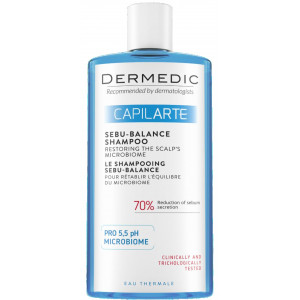 DERMEDIC CAPILARTE SHAMPOOING NORMALISANT POUR CHEVEUX GRAS 300ML-pharmashop