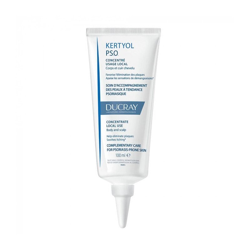 DUCRAY KERTYOL P.S.O CONCENTRE SOIN D'ACCOMPAGNEMENT DES PEAUX A TENDANCE PSORIASIQUE 100ML-pharmashop