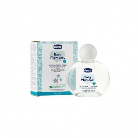 CHICCO EAU DE COLOGNE SANS ALCOOL BABY MOMENTS, 100 ml, 0M+