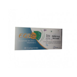 EQIZINC GLUCONATE DE ZINC 30 COMPRIMES