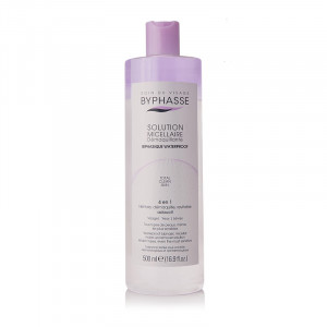 BYPHASSE SOLUTION MICELLAIRE DEMAQUILLANTE 4 EN 1 BIPHASIQUE WATERPROOF 500ML