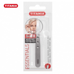 TITANIA PINCE À ÉPILER  INOX 1090/61B