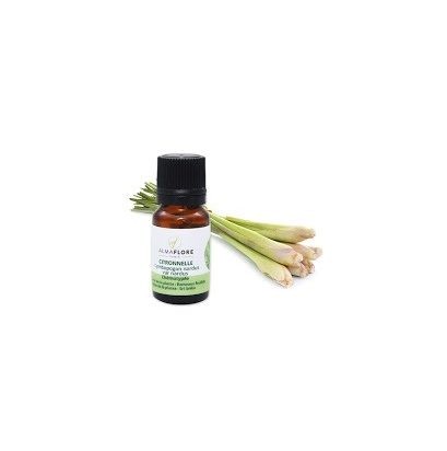 ALMAFLORE HUILE ESSENTIELLE DE CITRONNELLE 10ML  PHARMASHOP