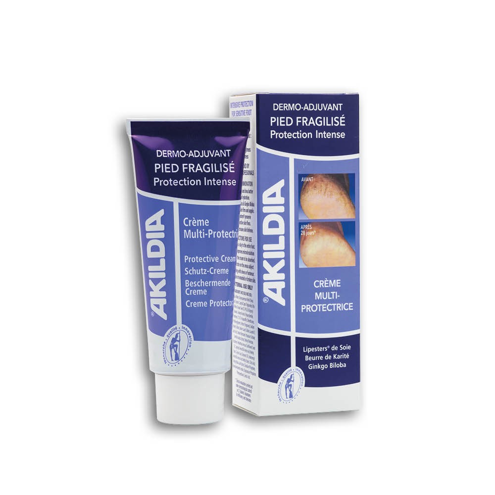 AKILEINE AKILDIA CREME PIED DIABETIQUE 75ML-pharmashop