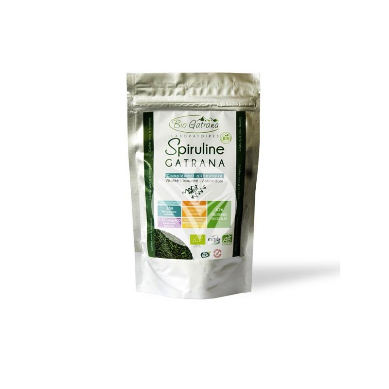BIO GATRANA SPIRULINE PAILLETTES 100 Gr