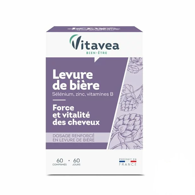 VITAVEA LEVURE DE BIERE+SELENIUM+ZINC 60 COMPRIMES
