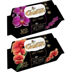 MY COMFORT PREMIUM LINGETTES ORCHIDE 120 PIECES
