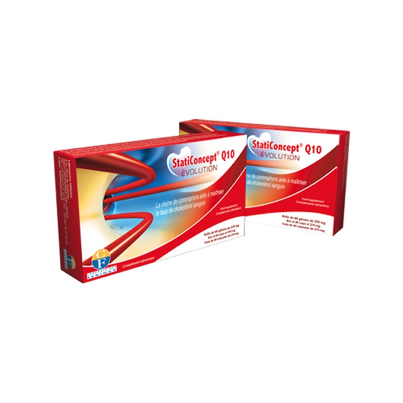 STATICONCEPT Q10 EVOLUTION 60 GELULES, 270MG