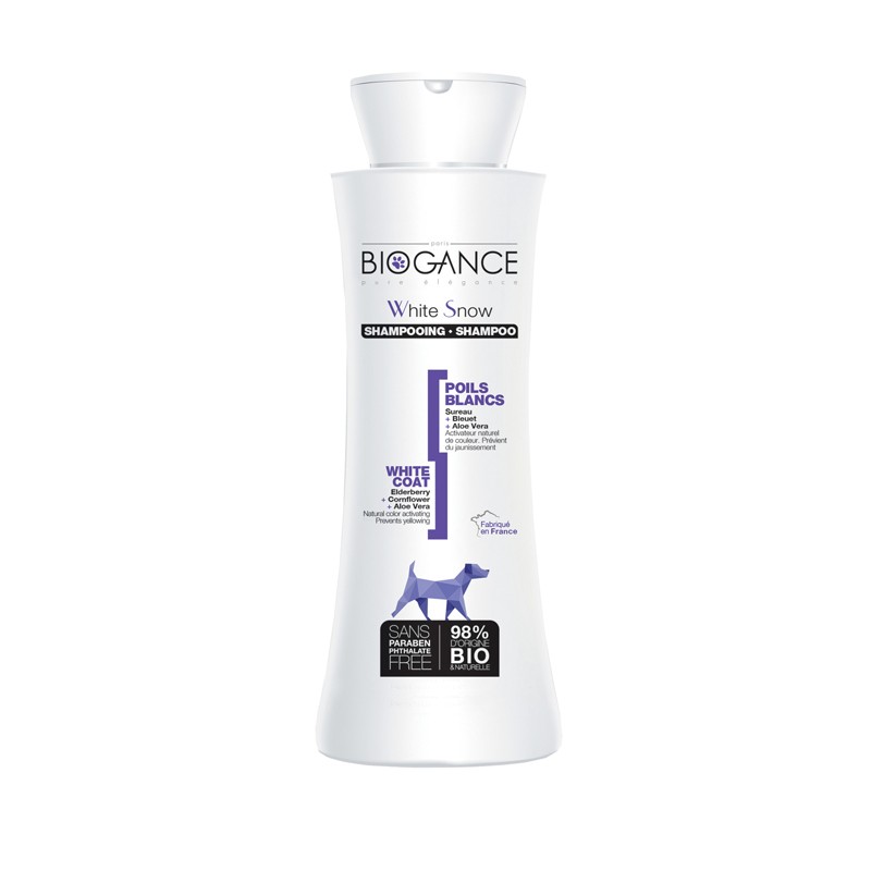 BIOGANCE SHAMPOING POILS BLANCS (WHITE SNOW) 250ML
