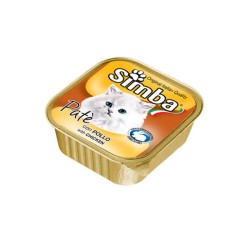 SIMBA BARQUETTE CHAT POULET 100GR