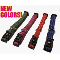 CROCI COLLIER NYLON SOFT REFL.20x 350-550mm VIOLET