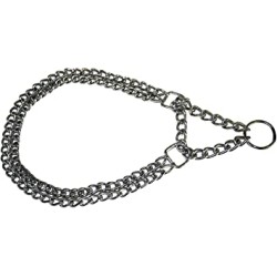 CROCI COLLIER 1/2 ETRANGLEUR CHROME 45 CM