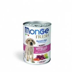 BOITE MONGE PUPPY VEAU 400 GR