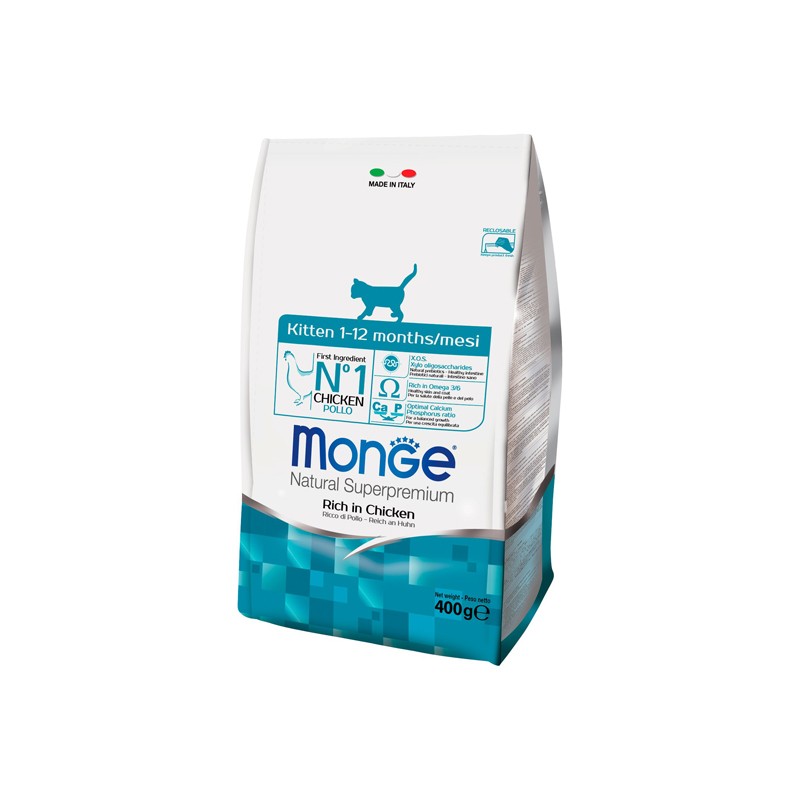 MONGE NATURAL SUPERPREMIUM KITTEN