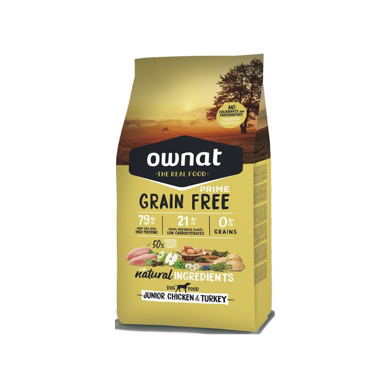 OWNAT GRAIN FREE DOG JUNIOR 3KG