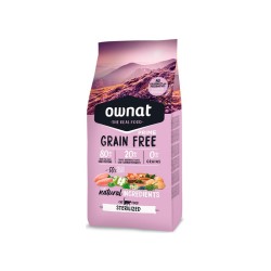 OWNAT GRAIN FREE POUR CHAT 3KG