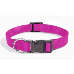 ZANILOVE COLLIER NYLON 10 MM fuchsia