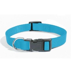 ZANILOVE COLLIER NYLON 10 MM bleu clair
