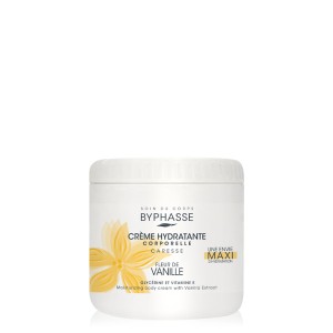 BYPHASSE CREME HYDRA CORPS A L'EXTRAIT DE VANILLE  500 ML