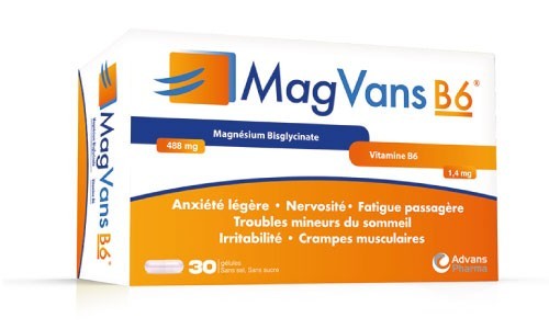 ADVANS PHARMA MAGVANS B6 30 GELULES-pharmashop
