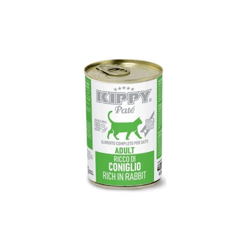 KIPPY BOITE PATE POUR CHAT LAPIN 400GR