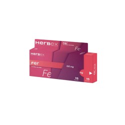 HERBEX FER 100MG 15 GELULES