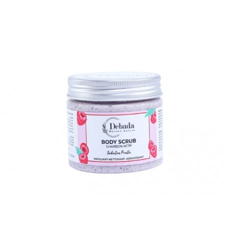 DEBADA BODY SCRUB CHARBON ACTIF FRUITE PHARMASHOP