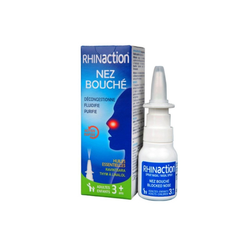 RHINACTION NEZ BOUCHÉ 3 ANS + 20ML