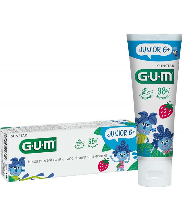 GUM DENTIFRICE ENFANT JUNIOR 7-12 ANS 50ML PHARMASHOP