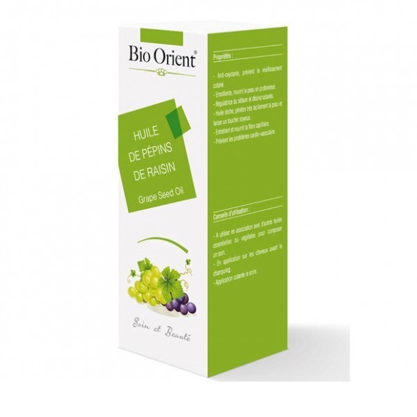 BIO ORIENT Huile de PEPIN DE RAISIN, 90ML