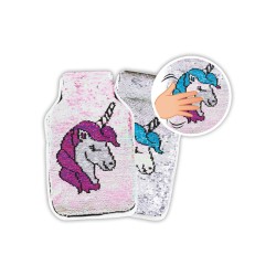 SHOOP'S BOUILLOTTE BEBE REVERSIBLE LICORNE PAILLETE 2L