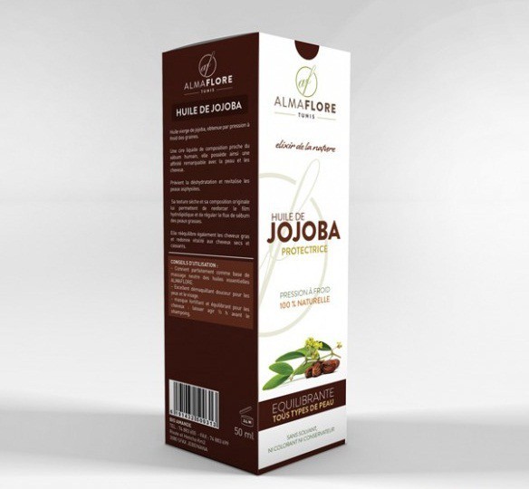 ALMAFLORE Huile de Jojoba BIO, 50ml