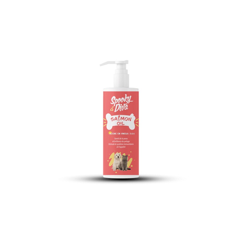 SPOOKY & DIVA HUILE DE SAUMON 100ML