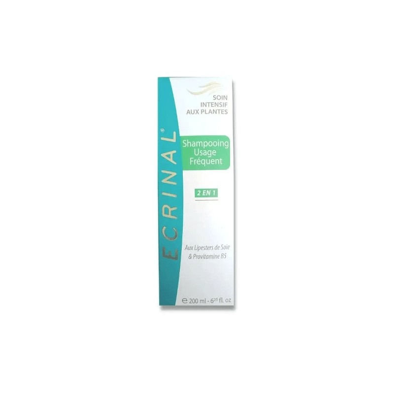 ECRINAL SHAMPOOING SOIN INTENSIF AUX PLANTES USAGE FREQUENT 200ML